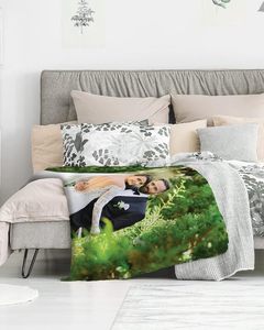 Nouvelle couverture personnalisée avec nom pour fille garçon couverture personnalisée pour anniversaire noël - Product Image 5