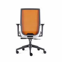 Chaise de bureau ergonomique luxueuse à dossier haut, appui-tête réglable, accoudoirs, verrouillage d'inclinaison rotatif, multicolore, coussin.