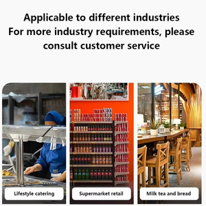 15.6 인치 올인원 금전 등록기 터치 스크린 POS 시스템 프린터 계량 저울이있는 지불 터미널 판매 시점 - Product Image 6