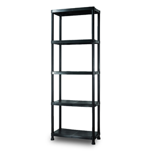 Küchen ständer Regale Kunststoff Lagerung Klapp Pantry Rack mit Rädern 5-stufiges mobiles Haushalts regal - Product Image 5