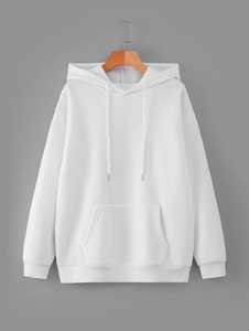 Sudaderas con Capucha de Alta Calidad, Personalizadas, Corte Regular, Color Negro/Azul Marino, Lisas, con Bolsillo, 100% Algodón Ecológico - Product Image 2