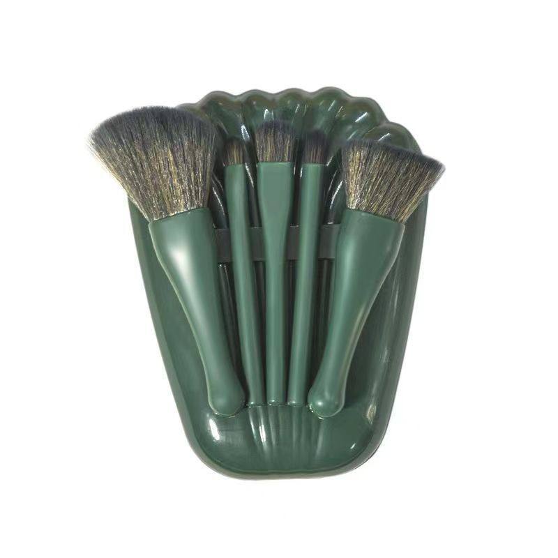 Green brush