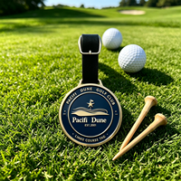 Étiquettes de sac de golf personnalisées économiques sablée, accessoires de golf