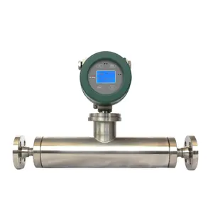 In-line Flow Meter Coriolis Mass Flowmeter Straight Tube Flow Totalizer