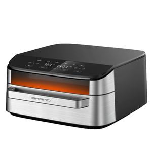 Friggitrice ad Aria Elettrica Anbolife con Motore DC Digitale, 4L, 10 Pollici, per Pizza, Piccolo Elettrodomestico da Cucina, Doppio Riscaldamento, Forno per Pizza con 8 Programmi - Product Image 3