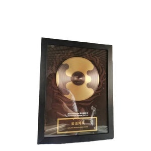 30*40cm kim loại tấm giấy phép mô hình tùy chỉnh CD ghi vinyl kỷ lục âm nhạc Fan memorial mảng bám trang trí cửa hàng Spotify Quà Tặng - Product Image 1