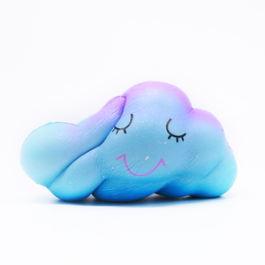 Free Shipping Slow Rising <b>Squishies</b> Galaxy Cream Scented Kawaii Slime Cloud <b>Squishy</b> Squeeze Toy - Product Image 5