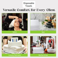 Serviettes jetables pour pédicure et manucure pour salons de beauté