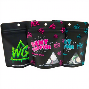 Bolsas de Mylar de 3.5g Impresas Personalizadas <span class=keywords><strong>al</strong></span> por Mayor, Bolsas de Plástico de 3.5g Reutilizables para Empacar Dulces, Flores y Bocadillos - Product Image 1