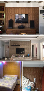 Vinilo Decorativo Autoadhesivo 3D <span class=keywords><strong>para</strong></span> Pared |   Anticolisión, Impermeable, Resistente a la Humedad |   Pegatina <span class=keywords><strong>de</strong></span> Pared <span class=keywords><strong>para</strong></span> Cabecera <span class=keywords><strong>de</strong></span> Dormitorio - Product Image 6