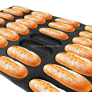<span class=keywords><strong>Stampo</strong></span> in Silicone per Pane a 28 Scomparti, Forma per Panini Hot Dog, <span class=keywords><strong>Stampo</strong></span> per <span class=keywords><strong>Hamburger</strong></span>, Resistente alle Alte Temperature, <span class=keywords><strong>Stampo</strong></span> da Forno in Silicone per Pane - Product Image 5
