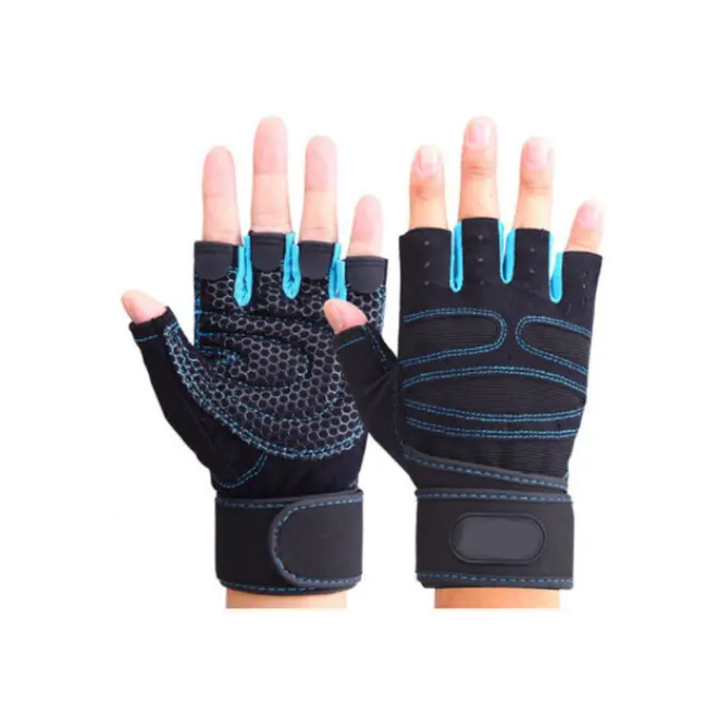 Anti-slip Weight lifting Sports Gants Breathable Half Finger For Fitness