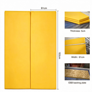 Rembourrage mural ignifuge, isolation acoustique, tapis mural souple pour gymnase et salle d'activités - Product Image 2