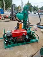 Machine de forage hydraulique diesel pour puits d'eau souterraine, profondeur de forage de 150 m, à vendre