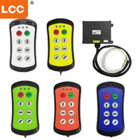Télécommande industrielle sans fil portable A600 à 6 touches, étanche, avec fréquence 433 MHz pour levage de hayon hydraulique et grue