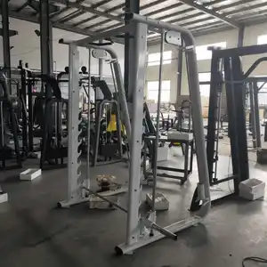 Kommerzielles Fitness studio Verwenden Sie Kraft training Power Squat Rack Gewichtheben Fitness geräte Bodybuilding Smith Maschine