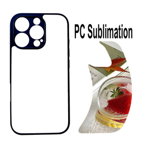 Coques de téléphone personnalisées, style 2D, insert en plastique PC, sublimation, coque de téléphone pour <span class=keywords><strong>iPhone</strong></span> 16, protection de l'appareil photo, anti-adhésif - Product Image 1