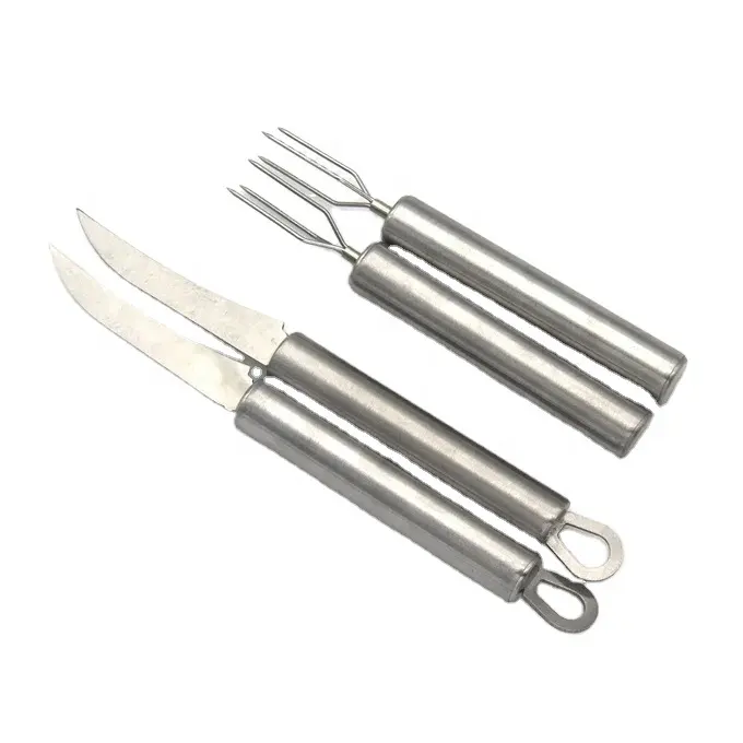 Gadget da cucina in acciaio inossidabile strumenti professionali per patate coltello per forchetta con Peeling trigonale