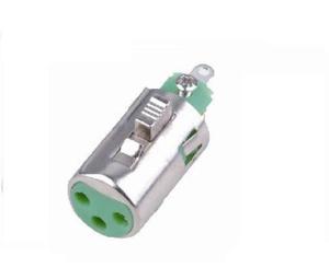 <span class=keywords><strong>Conector</strong></span> de audio <span class=keywords><strong>para</strong></span> micrófono de alto rendimiento, <span class=keywords><strong>conector</strong></span> Cannon, <span class=keywords><strong>conector</strong></span> XLR de 3 pines - Product Image 2