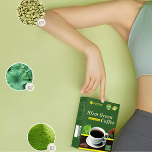 Café Instantáneo Verde Slim Arabica <span class=keywords><strong>Sin</strong></span> Azúcar, Caja de 180g, Especias y Hierbas, Saborizante de Grado Alimenticio, Café Adelgazante - Product Image 5