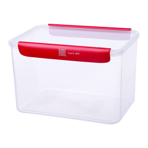 Caja de plástico hermética para perros, contenedores de almacenamiento de alimentos de plástico con tapas, gran tamaño, 5380ml - Product Image 1
