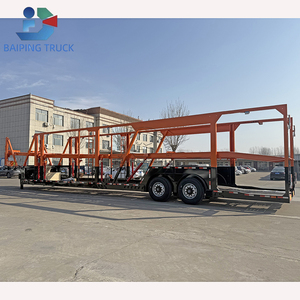 Durable 2 - Axle Car Carrier Trailer, 6 - 10 Cars Capacity, Designed for Middle - East <strong>Auto</strong> Distributors Semi Trailer - Product Image 2