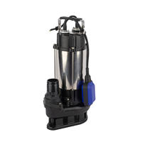 Pompe submersible commerciale pour eaux usées, en acier inoxydable avec sortie de 50 mm pour station d'épuration et système de fosse septique
