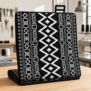 Ethnic Geometric Pattern Backpack Boho Tribal Travel Daypack Vintage Style Rucksack - Product Image 3