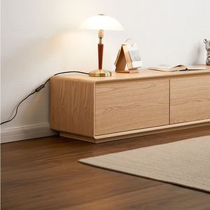 <span class=keywords><strong>Meuble</strong></span> TV en bois massif pour salon moderne. <span class=keywords><strong>Meuble</strong></span> TV sur pied en bois naturel. Versions haute et basse. - Product Image 2