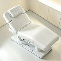 Cama de Belleza Eléctrica de PVC de Alta Gama con Mesa Calefactable Inteligente para Spas, Procedimientos Cosméticos Menores, Tatuajes y Tratamientos de Inyección