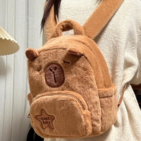 Le nouveau sac à dos en peluche Capibara le plus vendu est décontracté et polyvalent. Capybara Mini Lightweight Convient aux femmes