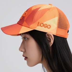 Transfert de chaleur personnalisé/sublimation/impression numérique mode chapeau de sport de baseball maille camionneur chapeaux - Product Image 1