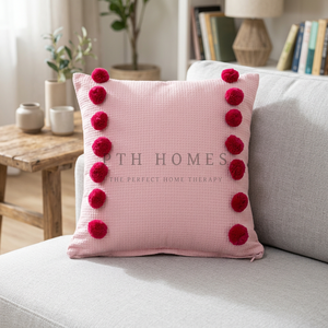 PINK POM POM - CUSHION COVERS - Product Image 3