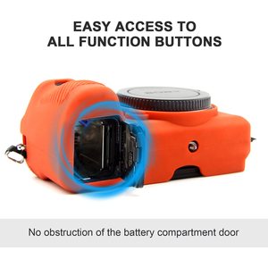 Étui YEAH pour appareil photo numérique <span class=keywords><strong>Sony</strong></span> Alpha A6500 ILCE-<span class=keywords><strong>6500</strong></span>, coque de protection en silicone souple anti-rayures - Product Image 4