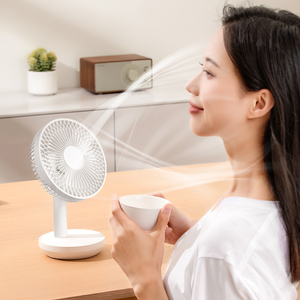 Mini ventilateur USB avec 3 vitesses, ventilateur de bureau portable rechargeable pour le camping, ventilateur de table pour la maison, l'hôtel, le garage, OEM ODM - Product Image 4