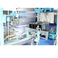 Système d'embouteillage d'eau en bouteille PET entièrement automatique à grande vitesse Usine d'eau minérale automatique avec emballage en plastique pour boissons