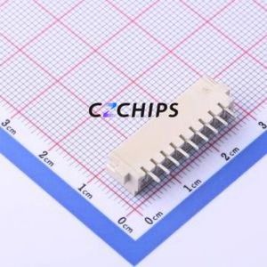 HC-XH-9AWT Wire-to-Board Pin Header SMD,P=2.5mm,Horizontal Mount Connector 1x9P 2.5mm Horizontal Mount XH - Product Image 2