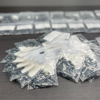 Micro-puces RFID FDX-B 134,2 kHz de petite taille 1,25*8MM, étiquettes en verre pour implantation animale et certains projets