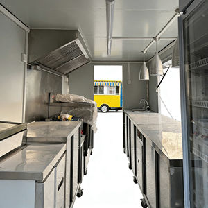 Carrito de Comida Multifuncional para Comercio Exterior, Planificación de Calles Comerciales, Carrito de Aperitivos, Tienda Móvil, Mercado Nocturno, Acero Inoxidable - Product Image 3