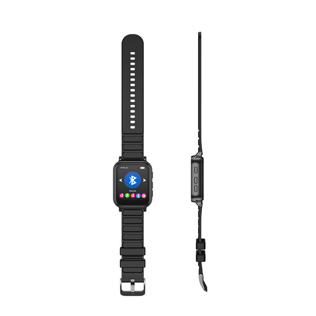 MP4 Player Touchscreen MP3 Smartwatch with Voice Recorder FM Radio E-Book Reader Fast Charging Supports WAV and MP3 Formats