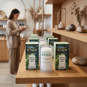 Desodorante Natural Multiusos de Piedra de <span class=keywords><strong>Alumbre</strong></span> <span class=keywords><strong>para</strong></span> Axilas y <span class=keywords><strong>Pies</strong></span> |   Libre de crueldad animal Unisex - Product Image 1