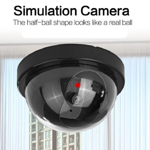 Factory CCTV <strong>Security</strong> Simulation <strong>Fake</strong> Infrared Surveillance Motion Sensor Flashing Light Realistic Appearance Dome Dummy <strong>Camera</strong> - Product Image 3