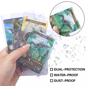 Toploader siêu rõ ràng minh bạch Top loader 3x4 Pro cho giao dịch bóng chày thể thao TCG chủ thẻ bảo vệ toploaders 35pt - Product Image 3