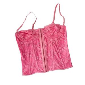 Top Corset Sexy de Color Sólido con Encaje, Tirantes y Hebilla en Espalda Descubierta para Mujer 2026 - Product Image 6