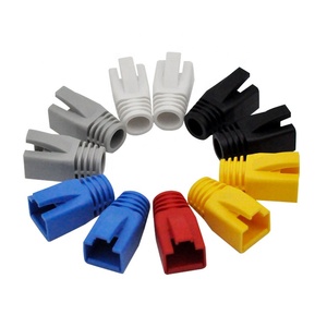 Cat6a CAT7 cat8 cao su cắm kết nối mạng RJ 45 cáp <span class=keywords><strong>Ethernet</strong></span> bảo vệ tay áo vá dây nhựa khởi động cho <span class=keywords><strong>RJ45</strong></span> kết nối - Product Image 5