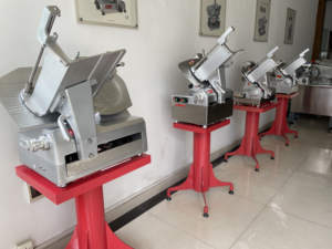 Hachoir à viande électrique entièrement automatique, Type <span class=keywords><strong>de</strong></span> <span class=keywords><strong>sol</strong></span>, lame, en acier inoxydable, robuste, 14 pouces, 350MM, offre spéciale - Product Image 3