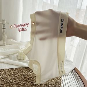 Ropa Interior Ultrafina de Seda de Hielo sin Costuras para Niña, Pantalones de Nylon 7A de Cintura Media, Transpirables, Antibacterianos, Estilo Hipster Japonés - Product Image 2