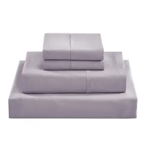 Bettwäsche einfarbig Woll mütze Home Textil Bett grenz überschreitende Bettlaken 4 Stück Bettwäsche-Set