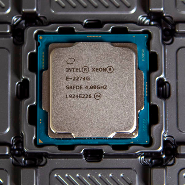 JLS FUTURE Brand New Intel Xeon E-2274G CPU Processor 4.00 GHz Quad-Core 8M Cache LGA 1151 Server Applications Good Price Bulk