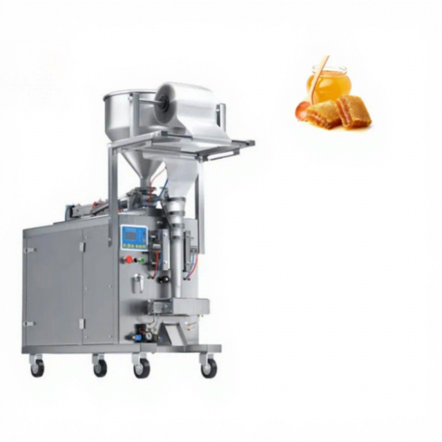 Automatic Peanut Butter & Sambal Sauce Paste Liquid Packaging Machine Side Sealing Bags High Accuracy High Productivity NP Brand